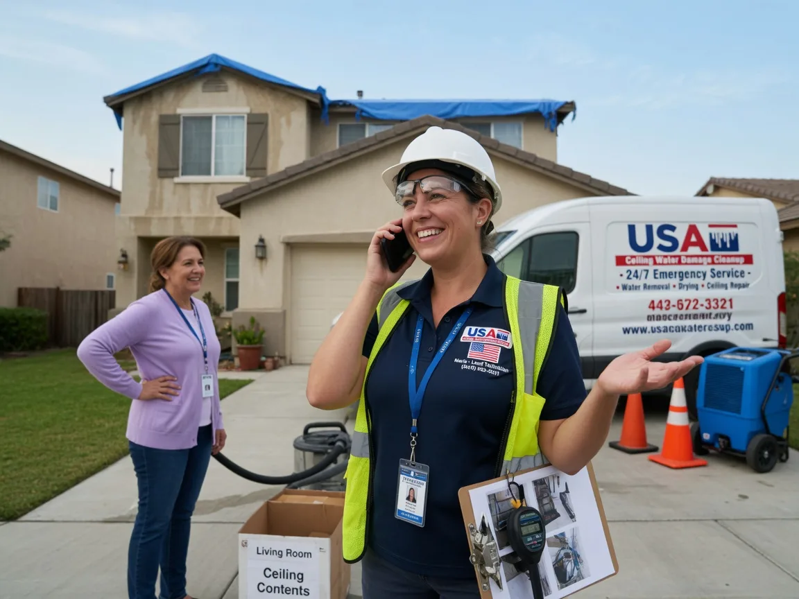 Ceiling Water Damage Restoration Hedrick, IA FAQs